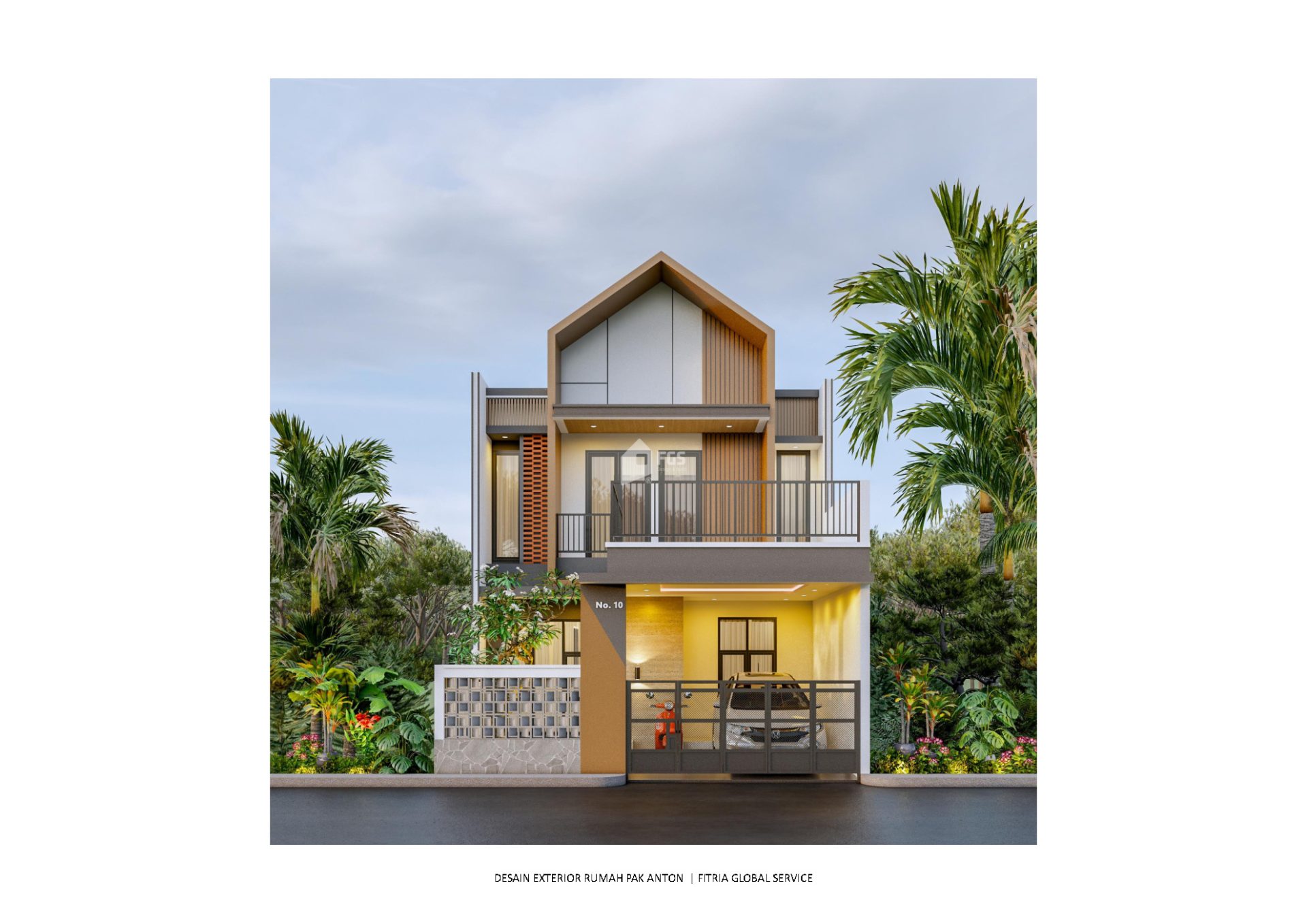 Desain Rumah Pak Anton - FGS Contractor