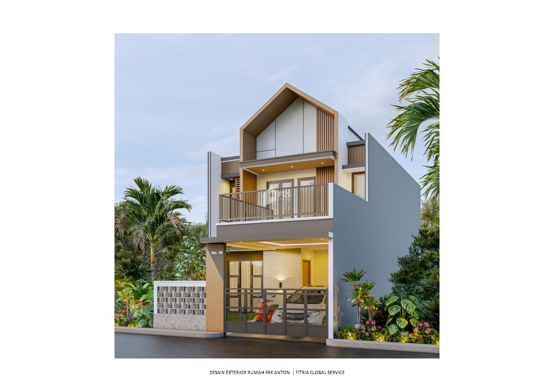 Desain Rumah Pak Anton - FGS Contractor
