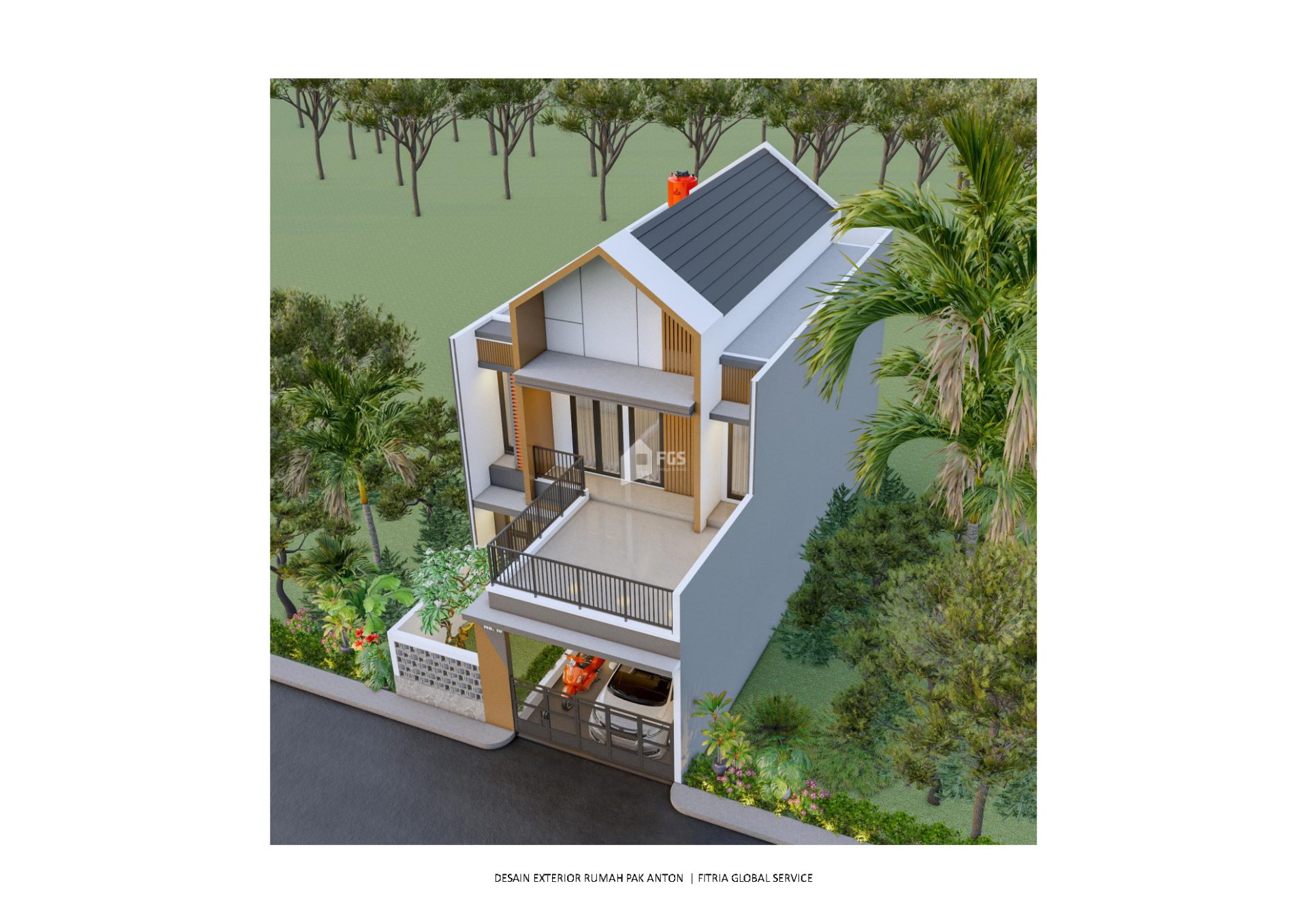 Desain Rumah Pak Anton - FGS Contractor