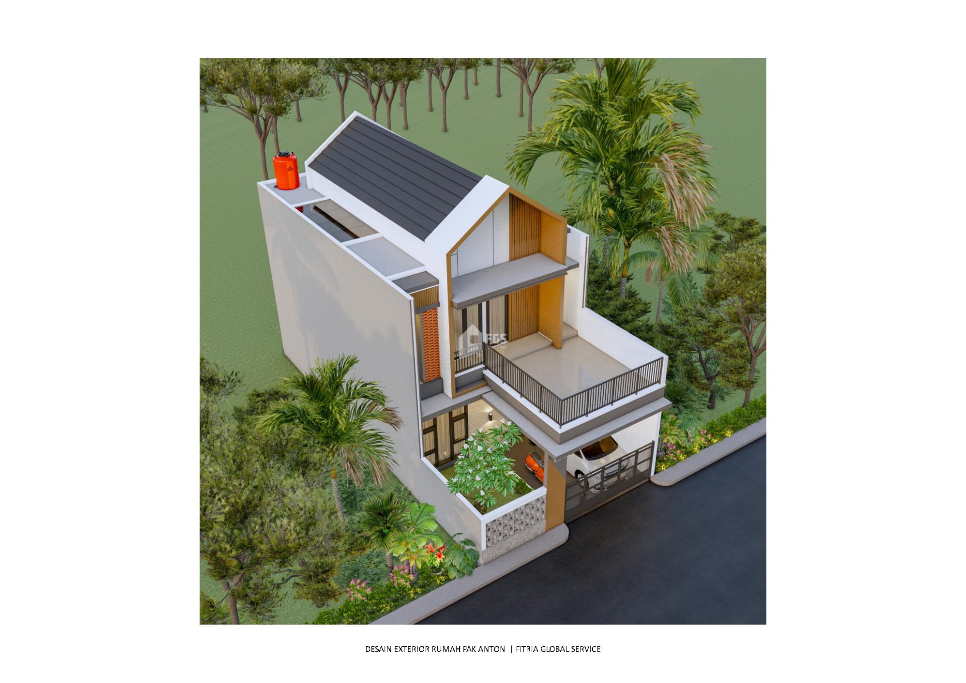 Desain Rumah Pak Anton - FGS Contractor