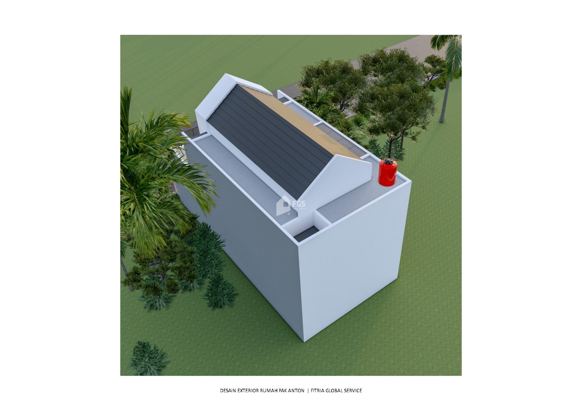 Desain Rumah Pak Anton - FGS Contractor